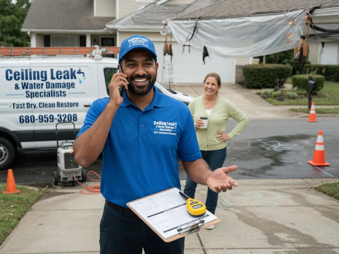 Ceiling Leak Cleanup Moriches, NY FAQs